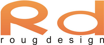 Roug Design logo – Scandinavian design studio specializing in automotive styling, maritime design, and industrial product development.
